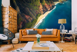 3D Coastal Cliff Wall Mural Wallpaper 95- Jess Art Decoration