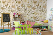 3D Cartoon Hen Pattern Wall Mural Wallpaper 93- Jess Art Decoration