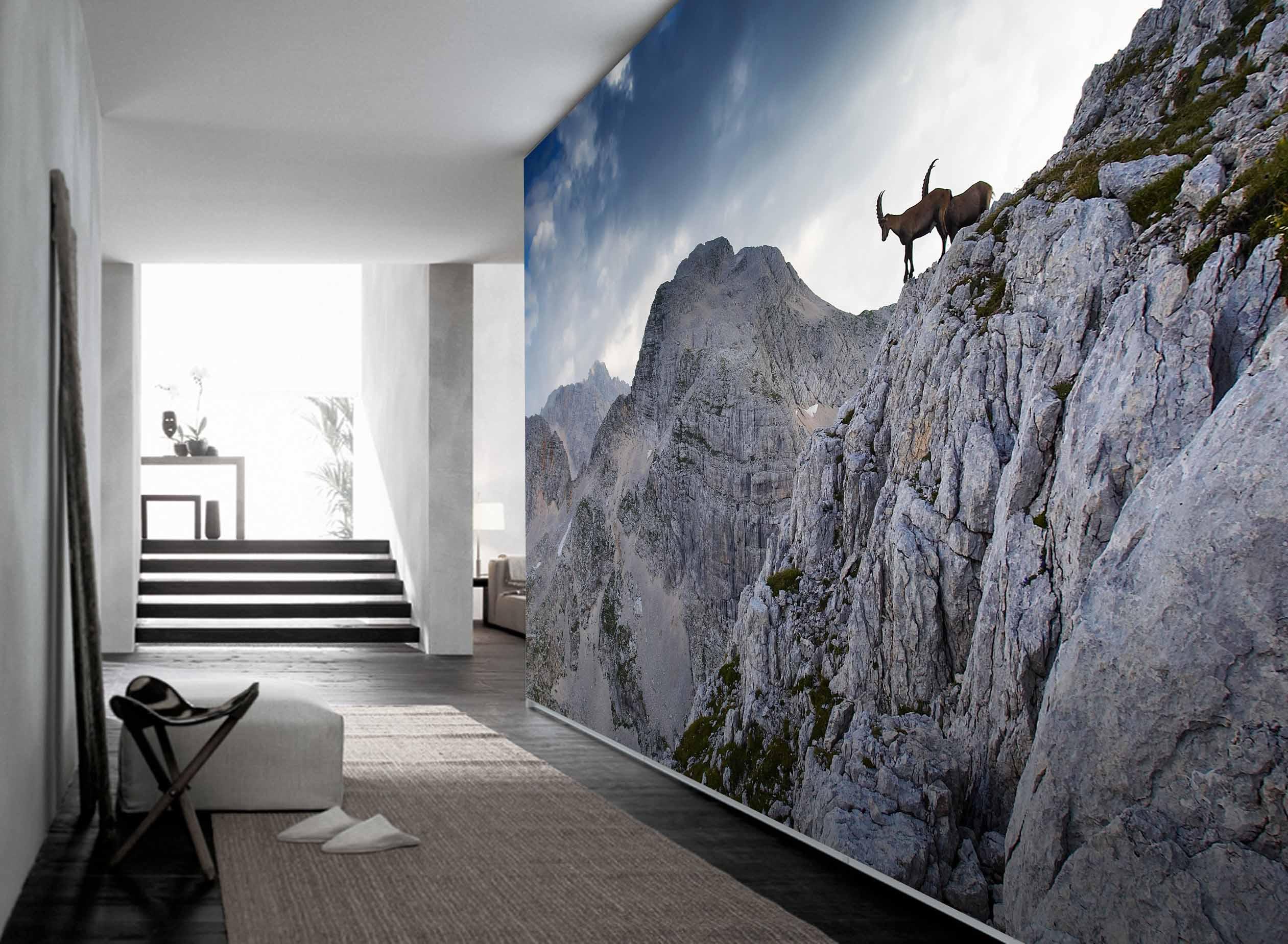 3D Mountain Wall Mural Wallpaper- Jess Art Decoration