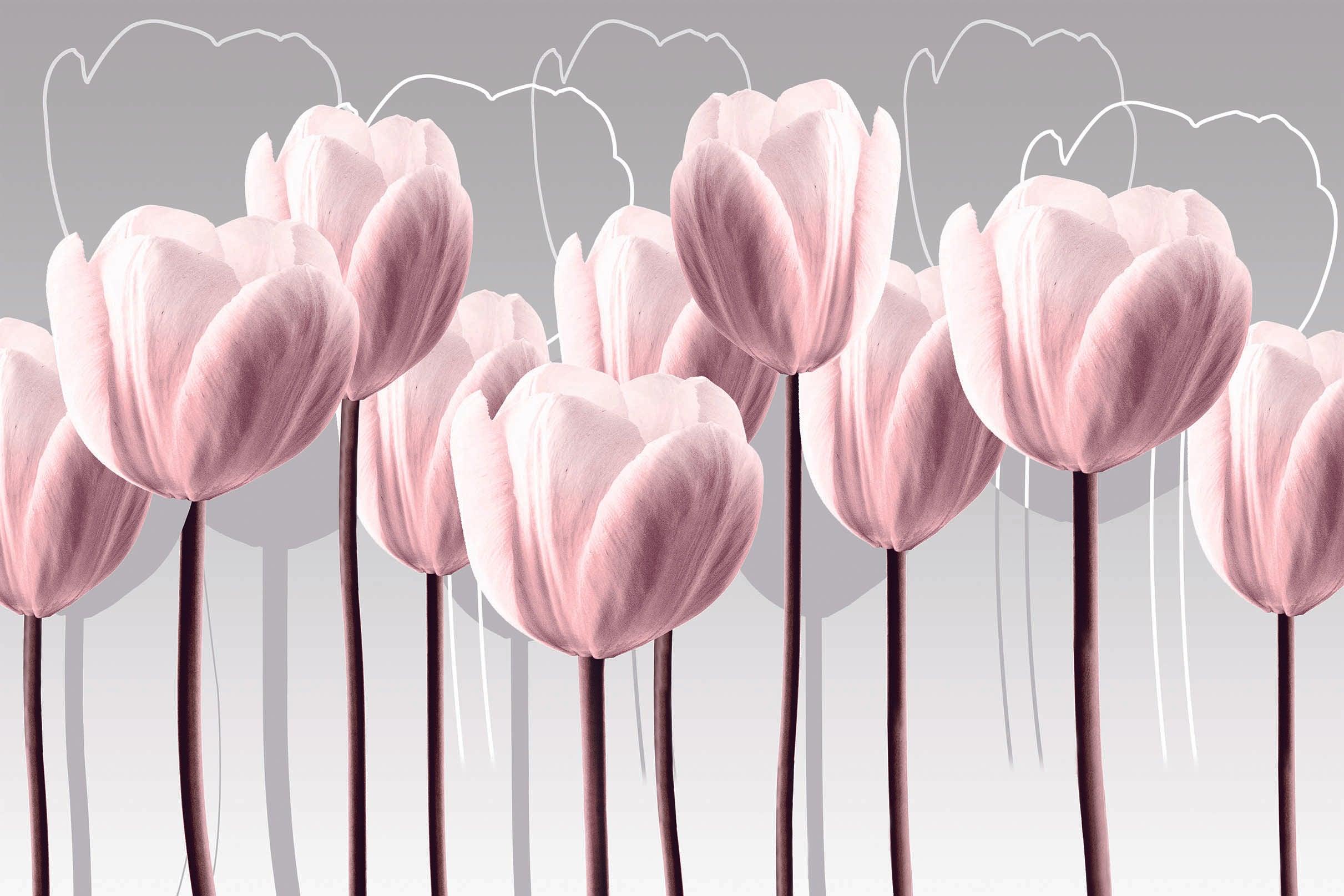 3D Pink Tulip Quilt Cover Set Bedding Set Pillowcases 71- Jess Art Decoration