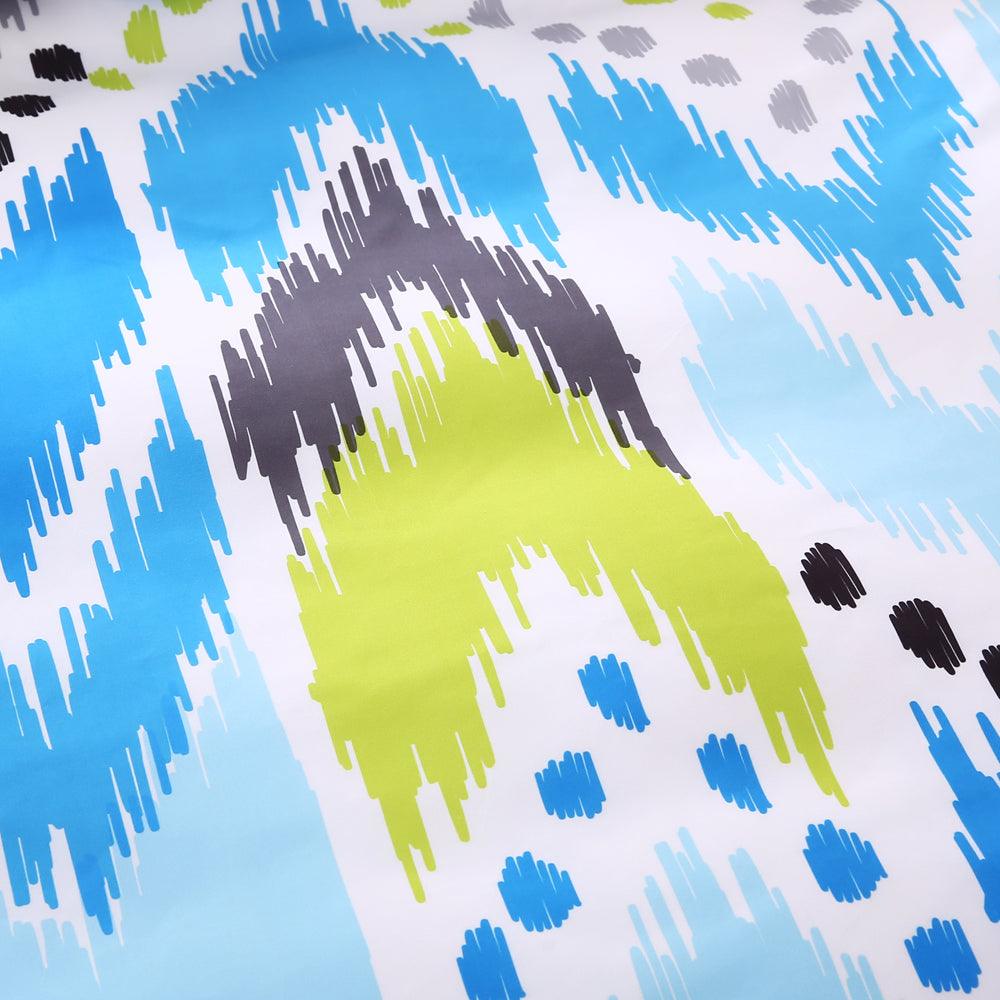 3D Abstract Blue Geometry Quilt Cover Set Bedding Set Duvet Cover Pillowcases 520- Jess Art Decoration