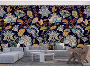 3D Vintage Floral Pattern Background Wall Mural Wallpaper GD 980- Jess Art Decoration