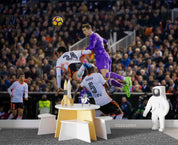 3D Stadium Football Player Spectators Wall Mural Wallpaper GD 2634- Jess Art Decoration