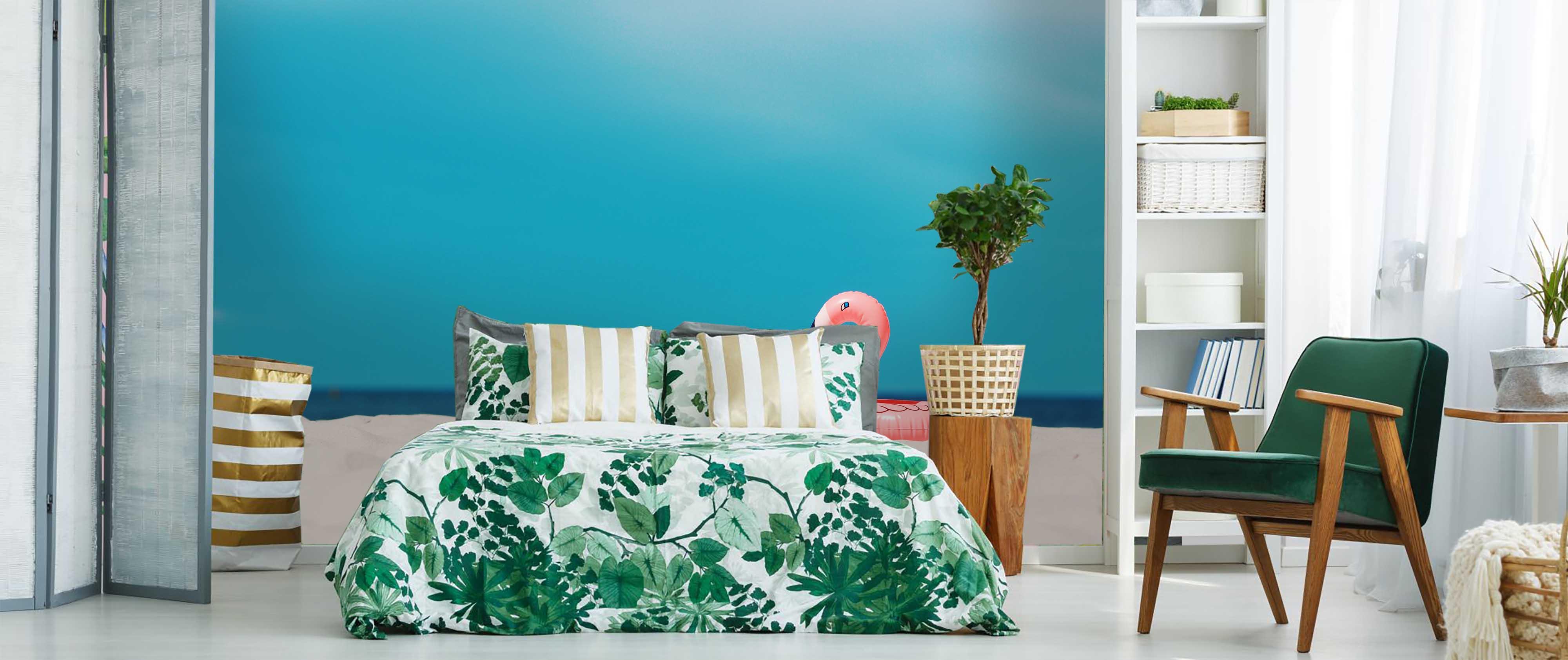 3D Blue Sky Beach Wall Mural Wallpaper 72- Jess Art Decoration