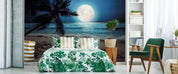 3D Tropical Beach Moon Wall Mural Wallpaper 33- Jess Art Decoration
