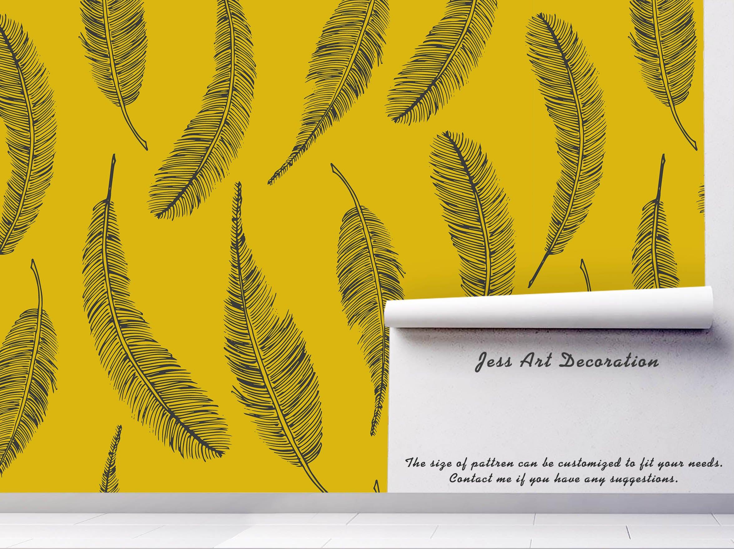 3D Feather Wall Mural Wallpaper 42- Jess Art Decoration