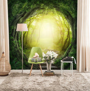 3D tree hole arch 125 wall murals- Jess Art Decoration