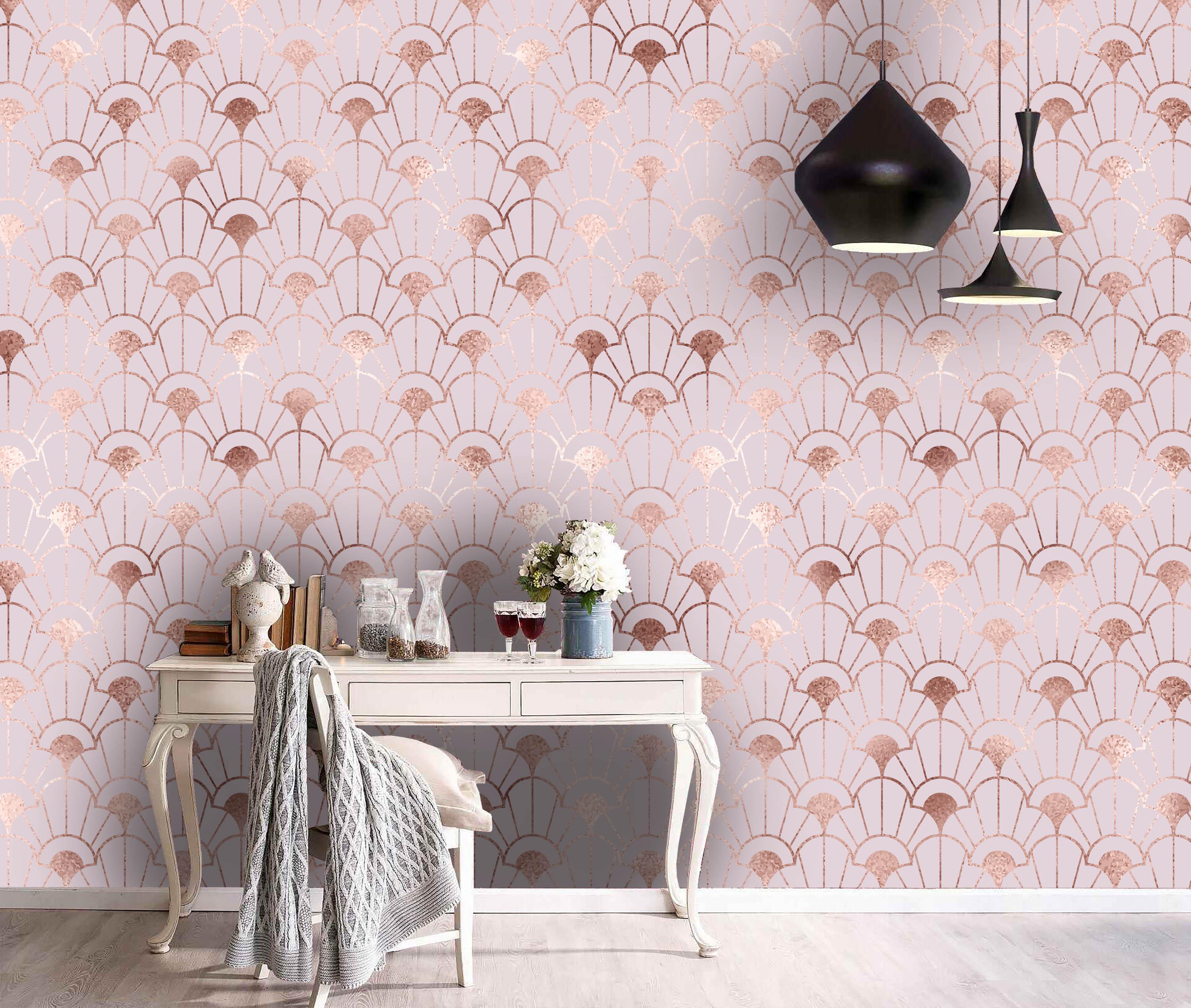 3D Pink Pattern Wall Mural Wallpaper 122- Jess Art Decoration