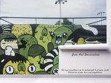 3D Cartoon Monster Graffiti Wall Mural Wallpaper 273- Jess Art Decoration