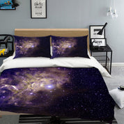 3D Nebula Star Sky Universe Quilt Cover Set Bedding Set Pillowcases 109- Jess Art Decoration