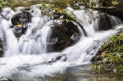 3D Creek Stone Landscape Wall Mural Wallpaper LQH 193- Jess Art Decoration