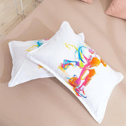 3D Graffiti Abstract Sports Colorful Basketball Player Quilt Cover Set Bedding Set Duvet Cover Pillowcases LXL- Jess Art Decoration