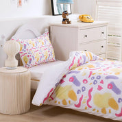 3D Watercolor Geometry Quilt Cover Set Bedding Set Duvet Cover Pillowcases 367- Jess Art Decoration