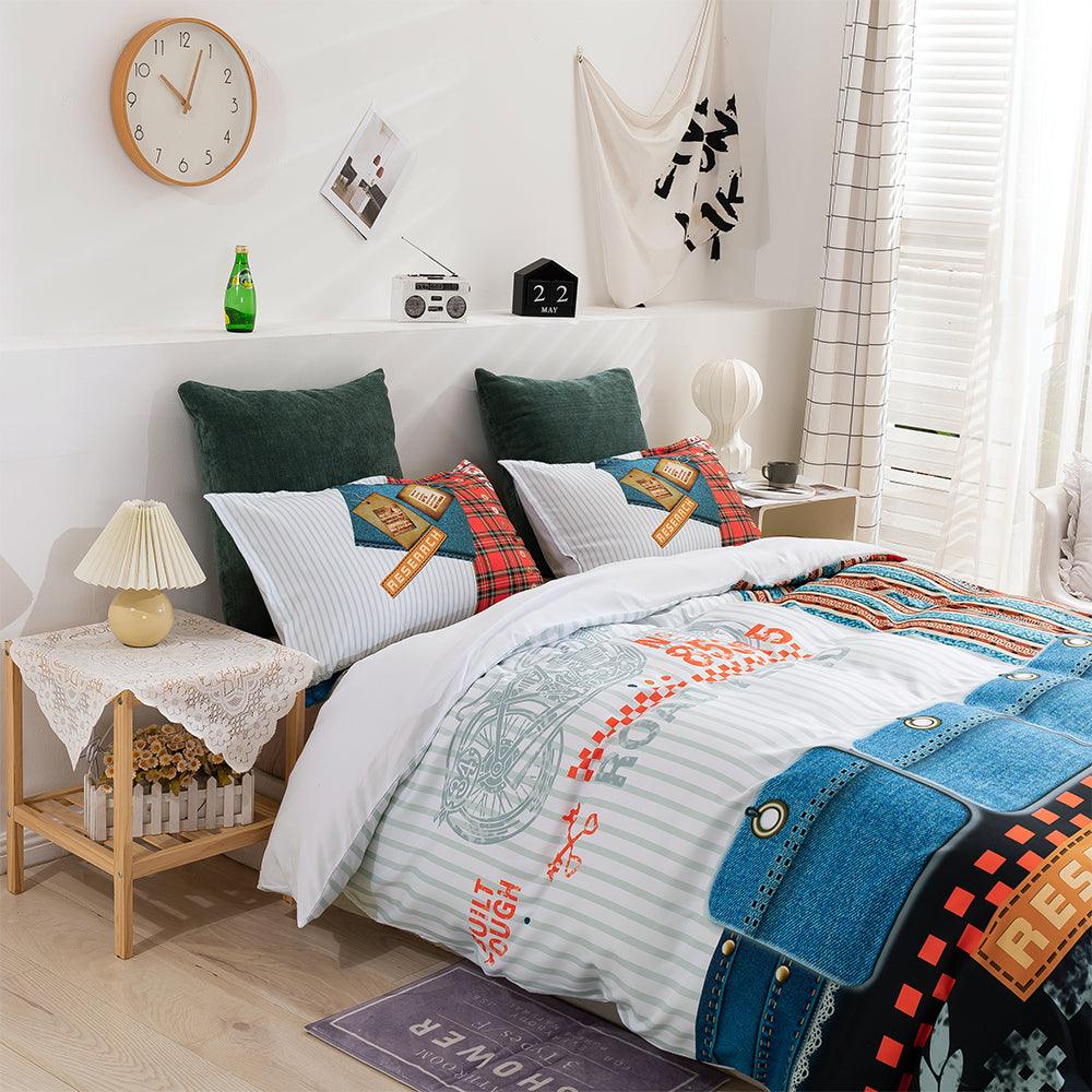 3D Abstract Reseaach Quilt Cover Set Bedding Set Duvet Cover Pillowcases 60- Jess Art Decoration