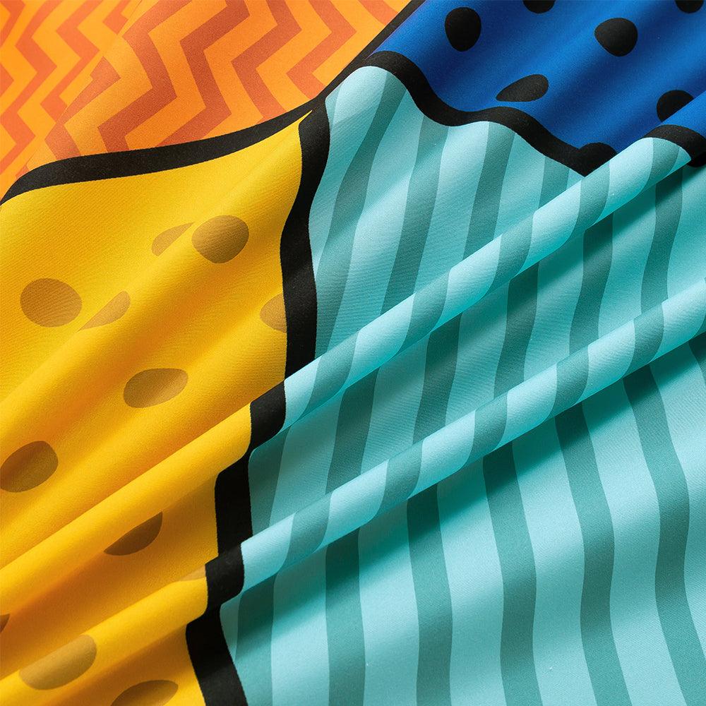 3D Abstract Color Geometry Quilt Cover Set Bedding Set Duvet Cover Pillowcases 210- Jess Art Decoration