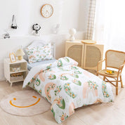 3D Watercolor Pink Floral Quilt Cover Set Bedding Set Duvet Cover Pillowcases 376- Jess Art Decoration