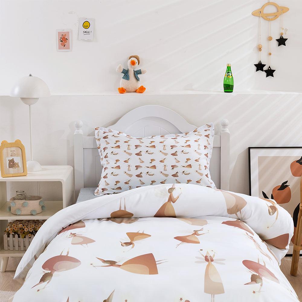 3D Cartoon Elf Quilt Cover Set Bedding Set Duvet Cover Pillowcases 386- Jess Art Decoration