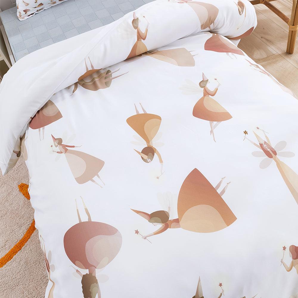 3D Cartoon Elf Quilt Cover Set Bedding Set Duvet Cover Pillowcases 386- Jess Art Decoration