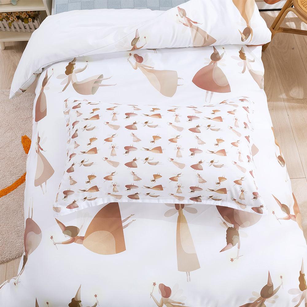 3D Cartoon Elf Quilt Cover Set Bedding Set Duvet Cover Pillowcases 386- Jess Art Decoration