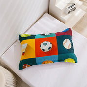 3D Color Ball Sports Quilt Cover Set Bedding Set Duvet Cover Pillowcases 82- Jess Art Decoration