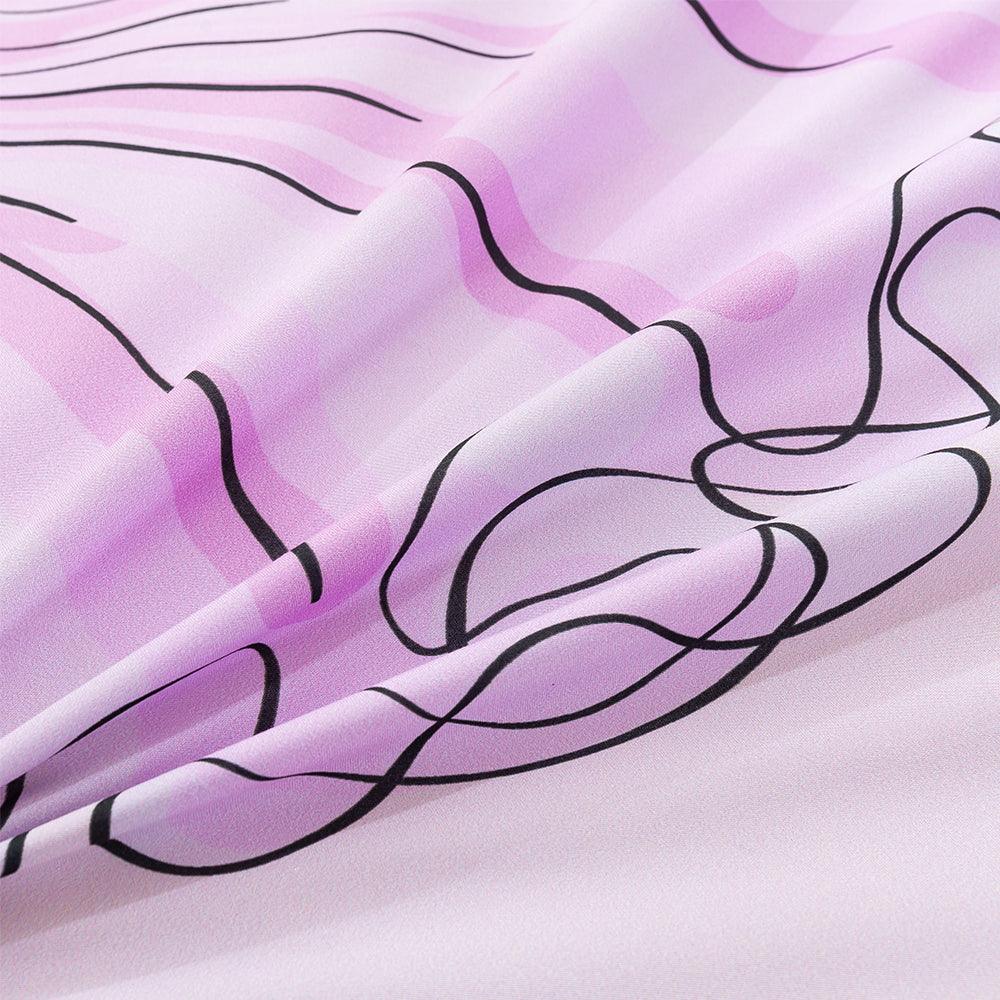 3D Cartoon Girl Quilt Cover Set Bedding Set Duvet Cover Pillowcases 87- Jess Art Decoration