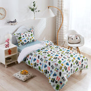 3D Cartoon Color Game Pattern Quilt Cover Set Bedding Set Duvet Cover Pillowcases 230- Jess Art Decoration
