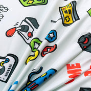 3D Cartoon Color Game Pattern Quilt Cover Set Bedding Set Duvet Cover Pillowcases 230- Jess Art Decoration