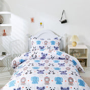 3D Cartoon Color Animal Quilt Cover Set Bedding Set Duvet Cover Pillowcases 480- Jess Art Decoration