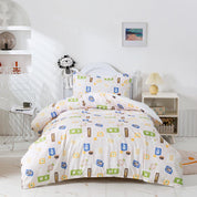 3D Abstract Color Leaf Floral Quilt Cover Set Bedding Set Duvet Cover Pillowcases 483- Jess Art Decoration