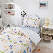 3D Abstract Color Leaf Floral Quilt Cover Set Bedding Set Duvet Cover Pillowcases 483- Jess Art Decoration