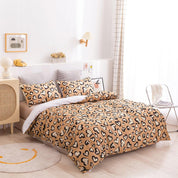 3D Brown Heart Pattern Quilt Cover Set Bedding Set Duvet Cover Pillowcases 23- Jess Art Decoration
