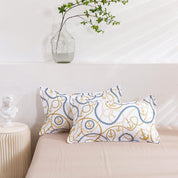 3D Abstract Geometric Line Quilt Cover Set Bedding Set Duvet Cover Pillowcases 438- Jess Art Decoration