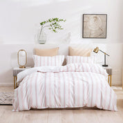 3D Abstract Geometric Line Quilt Cover Set Bedding Set Duvet Cover Pillowcases 448- Jess Art Decoration