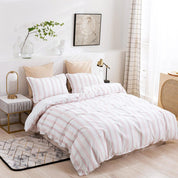 3D Abstract Geometric Line Quilt Cover Set Bedding Set Duvet Cover Pillowcases 448- Jess Art Decoration