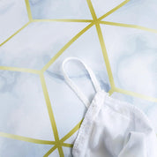 3D Abstract Golden Geometric Pattern Quilt Cover Set Bedding Set Duvet Cover Pillowcases 450- Jess Art Decoration