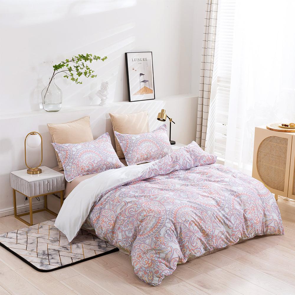 3D Abstract Floral Pattern Quilt Cover Set Bedding Set Duvet Cover Pillowcases 454- Jess Art Decoration