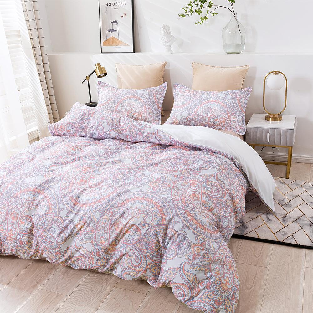 3D Abstract Floral Pattern Quilt Cover Set Bedding Set Duvet Cover Pillowcases 454- Jess Art Decoration