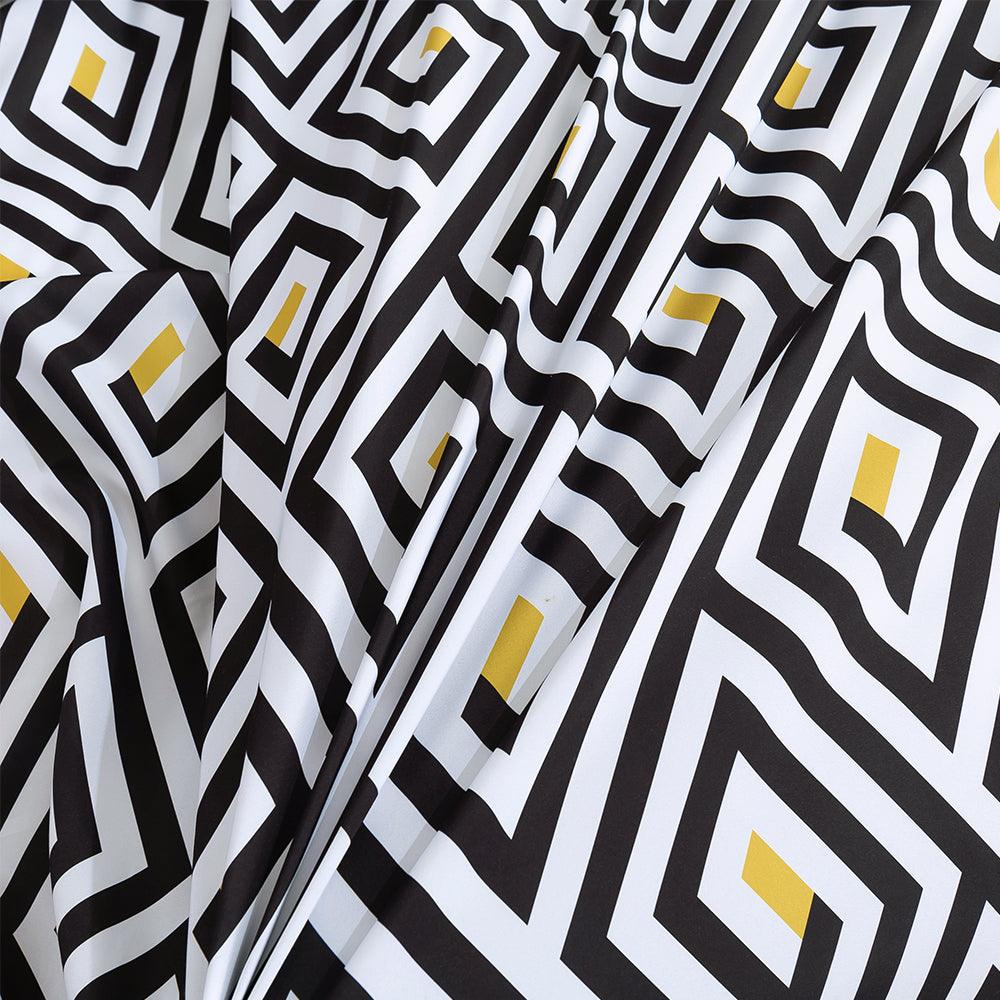 3D Abstract Geometry Black Quilt Cover Set Bedding Set Duvet Cover Pillowcases 458- Jess Art Decoration