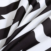 3D Abstract Geometry Black Quilt Cover Set Bedding Set Duvet Cover Pillowcases 459- Jess Art Decoration