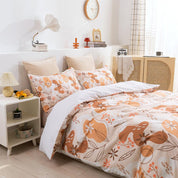 3D Watercolor Floral Pattern Quilt Cover Set Bedding Set Duvet Cover Pillowcases 259- Jess Art Decoration