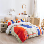 3D Abstract Color Geometry Quilt Cover Set Bedding Set Duvet Cover Pillowcases 261- Jess Art Decoration