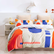 3D Abstract Color Geometry Quilt Cover Set Bedding Set Duvet Cover Pillowcases 261- Jess Art Decoration