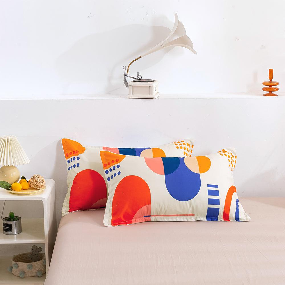 3D Abstract Color Geometry Quilt Cover Set Bedding Set Duvet Cover Pillowcases 261- Jess Art Decoration