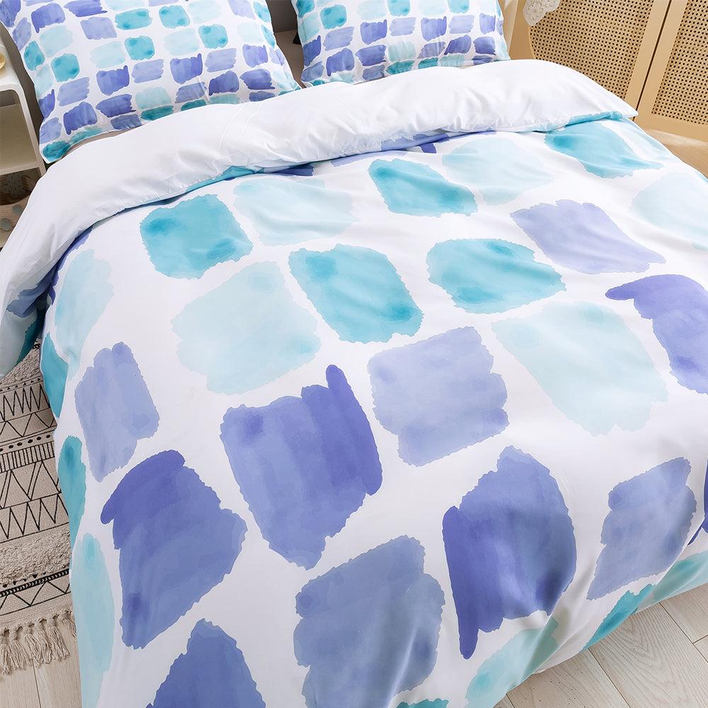 3D Watercolor Graffiti Quilt Cover Set Bedding Set Duvet Cover Pillowcases 272- Jess Art Decoration