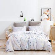 3D Abstract Color Geometry Quilt Cover Set Bedding Set Duvet Cover Pillowcases 278- Jess Art Decoration