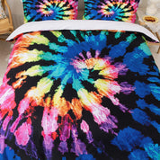 3D Color Tie Dye Quilt Cover Set Bedding Set Duvet Cover Pillowcases 31- Jess Art Decoration