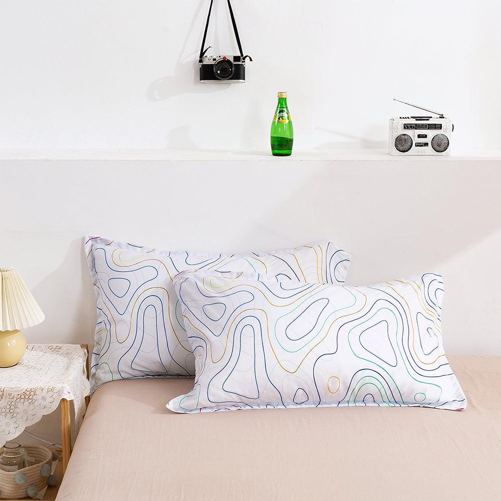 3D Abstract Color Geometry Quilt Cover Set Bedding Set Duvet Cover Pillowcases 278- Jess Art Decoration