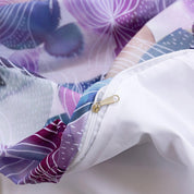 3D Watercolor Floral Pattern Quilt Cover Set Bedding Set Duvet Cover Pillowcases 282- Jess Art Decoration