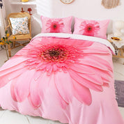 3D Pink Floral Quilt Cover Set Bedding Set Duvet Cover Pillowcases 35- Jess Art Decoration