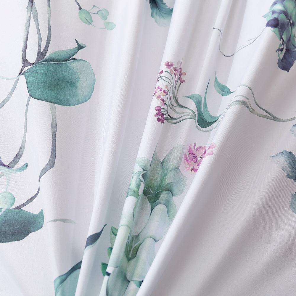 3D Watercolor Floral Leaves Quilt Cover Set Bedding Set Duvet Cover Pillowcases 286- Jess Art Decoration